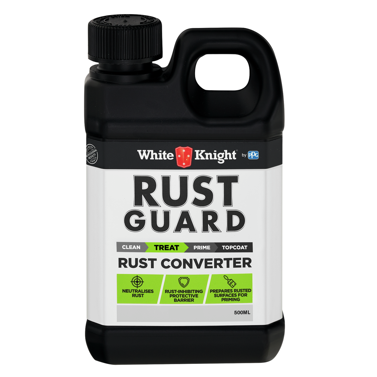 White Knight Rust Guard Rust Converter - 0.5L - 0.382kg - Neutralises Rust - SuperSaverAU - view 1