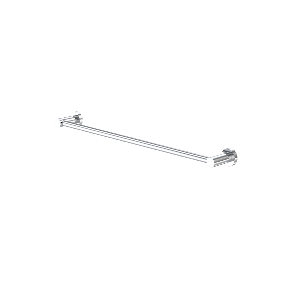 Caroma 630mm Cosmo Chrome Single Towel Rail - Metal - Durable - Stylish - SuperSaverAU - view 1