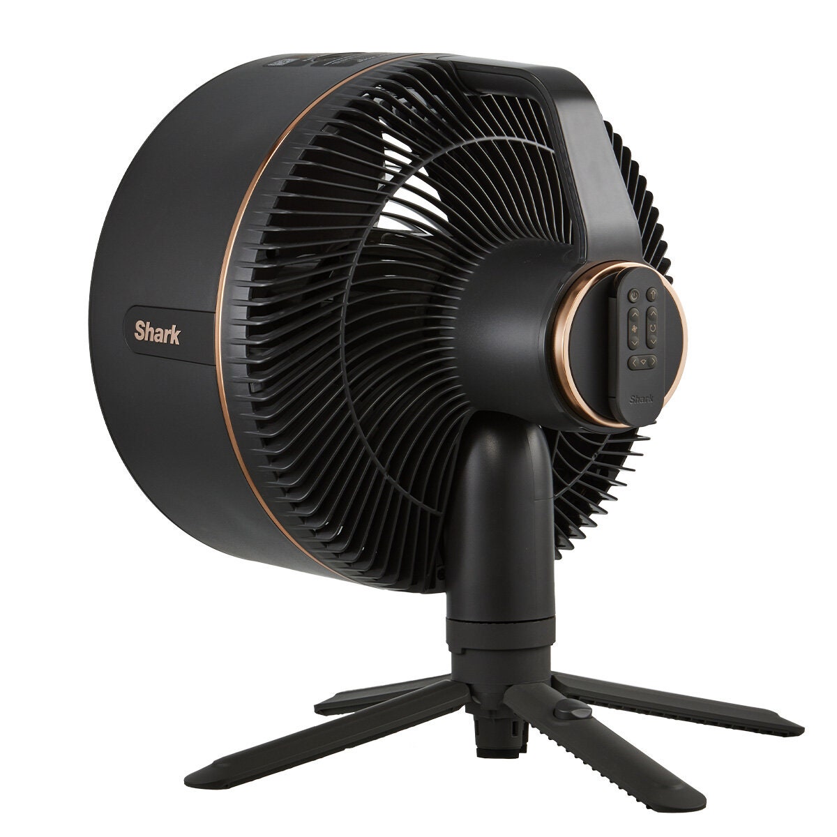 Shark FlexBreeze pedestal fan with misting attachment - Black - 5 speeds - corded or cordless - FA225