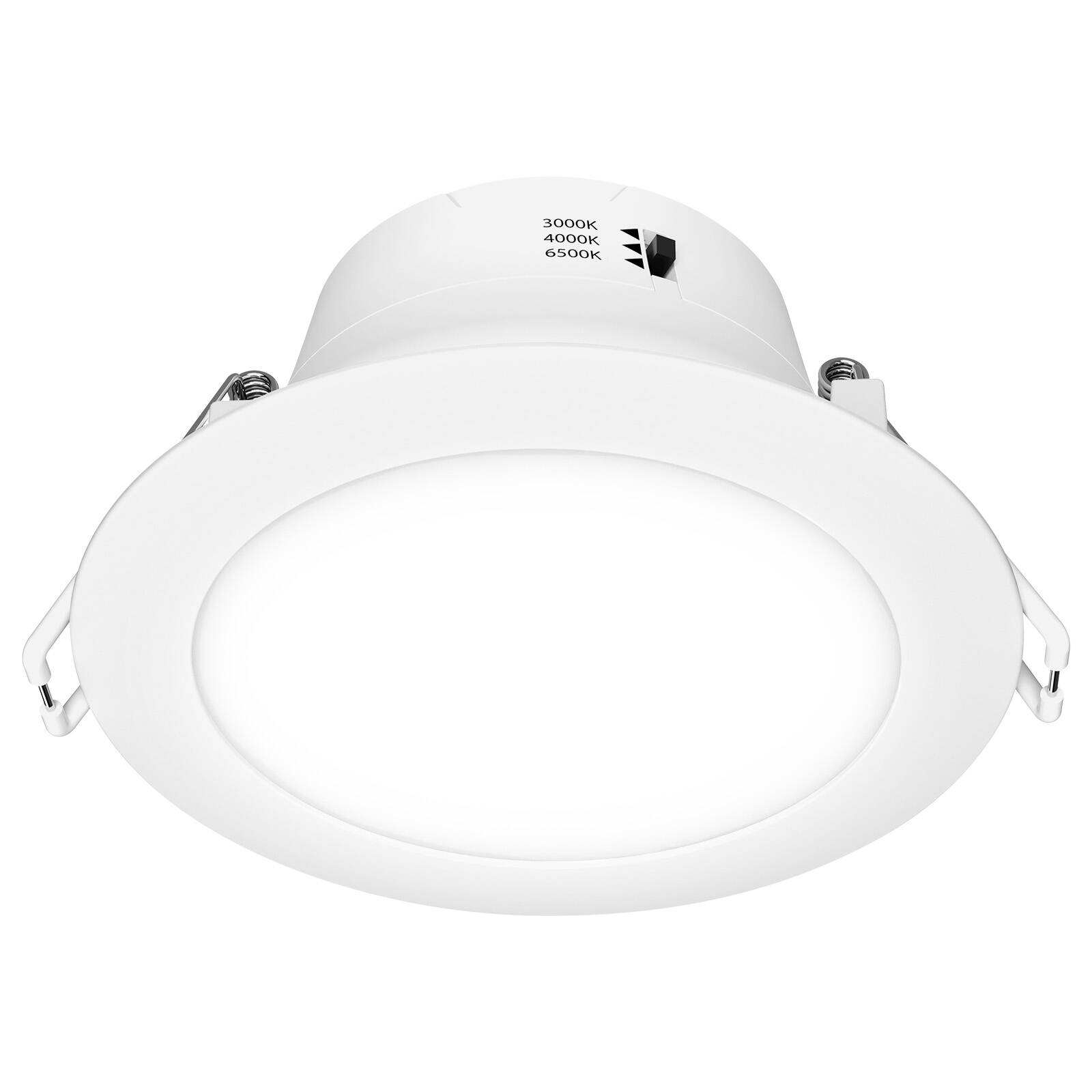 Arlec 9W Tri-Colour Dimmable LED Downlight with Plug Bases 5 Pack ALD295P5RV