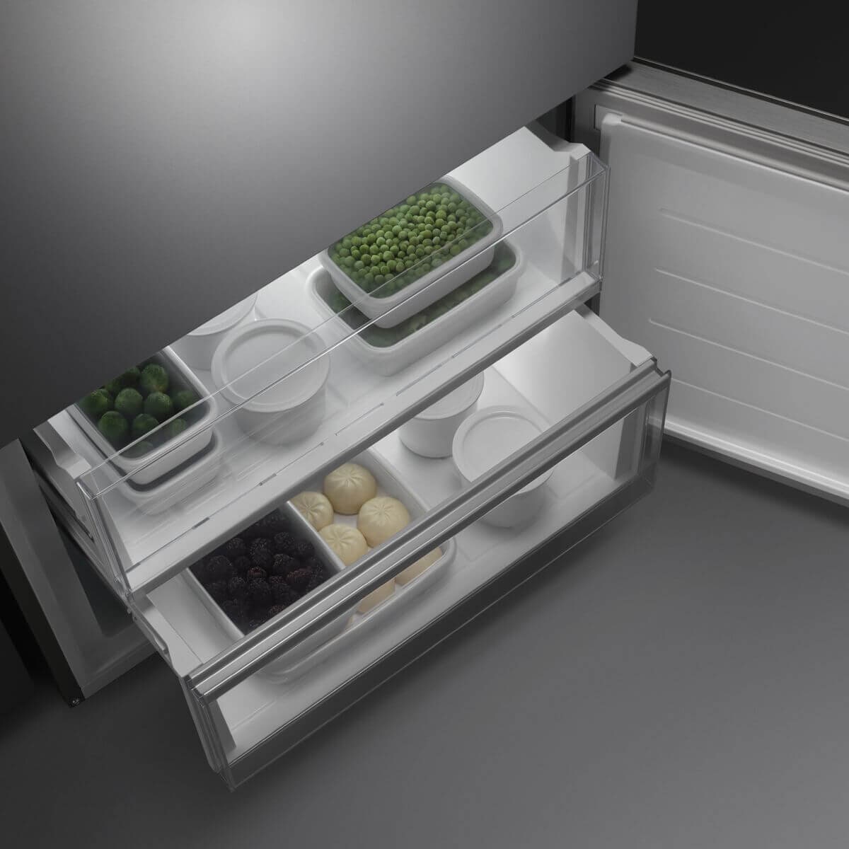 Fisher & Paykel Series 5 515L Fridge Freezer - Stainless Steel, 8 Star Energy, Reversible Door - RF505BRNQX1