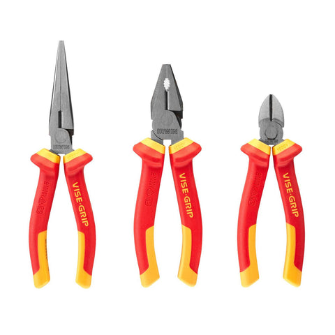 Irwin 3 Piece VDE Plier Set