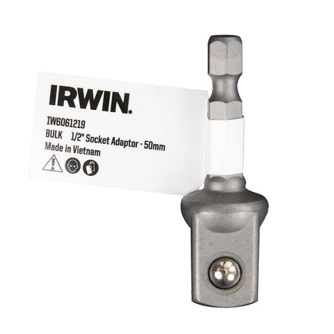 Irwin 50mm 1/2" Socket Adaptor