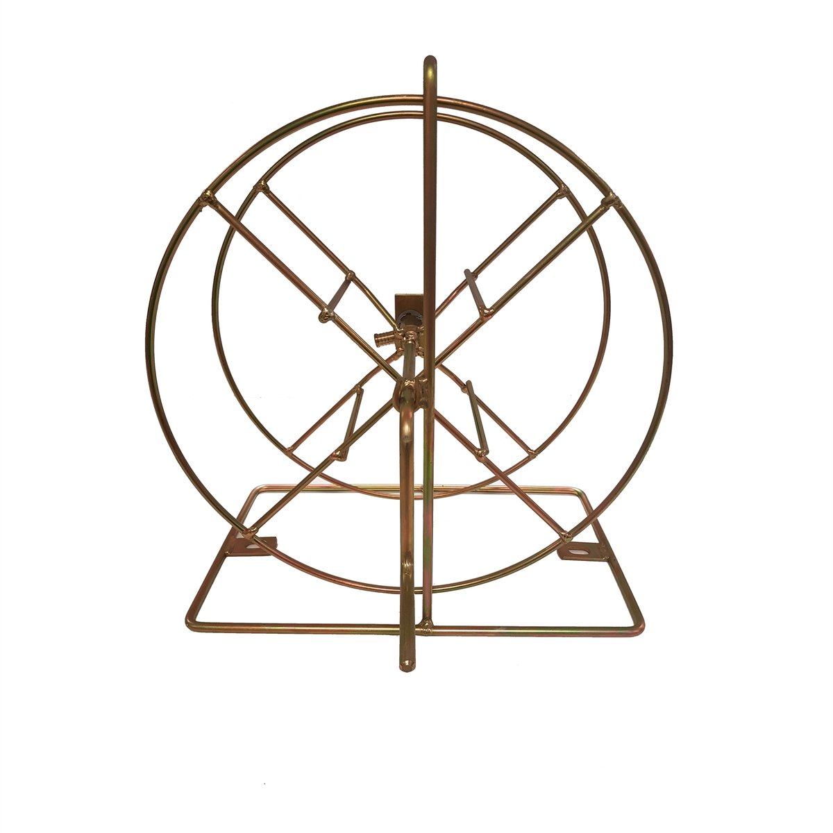 Maddeford Wide Economy Zinc Plated Steel Hose Reel Wall Mount