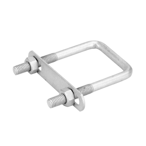 Pinnacle M8 x 75 x 43mm Galvanised Steel Square U Bolt