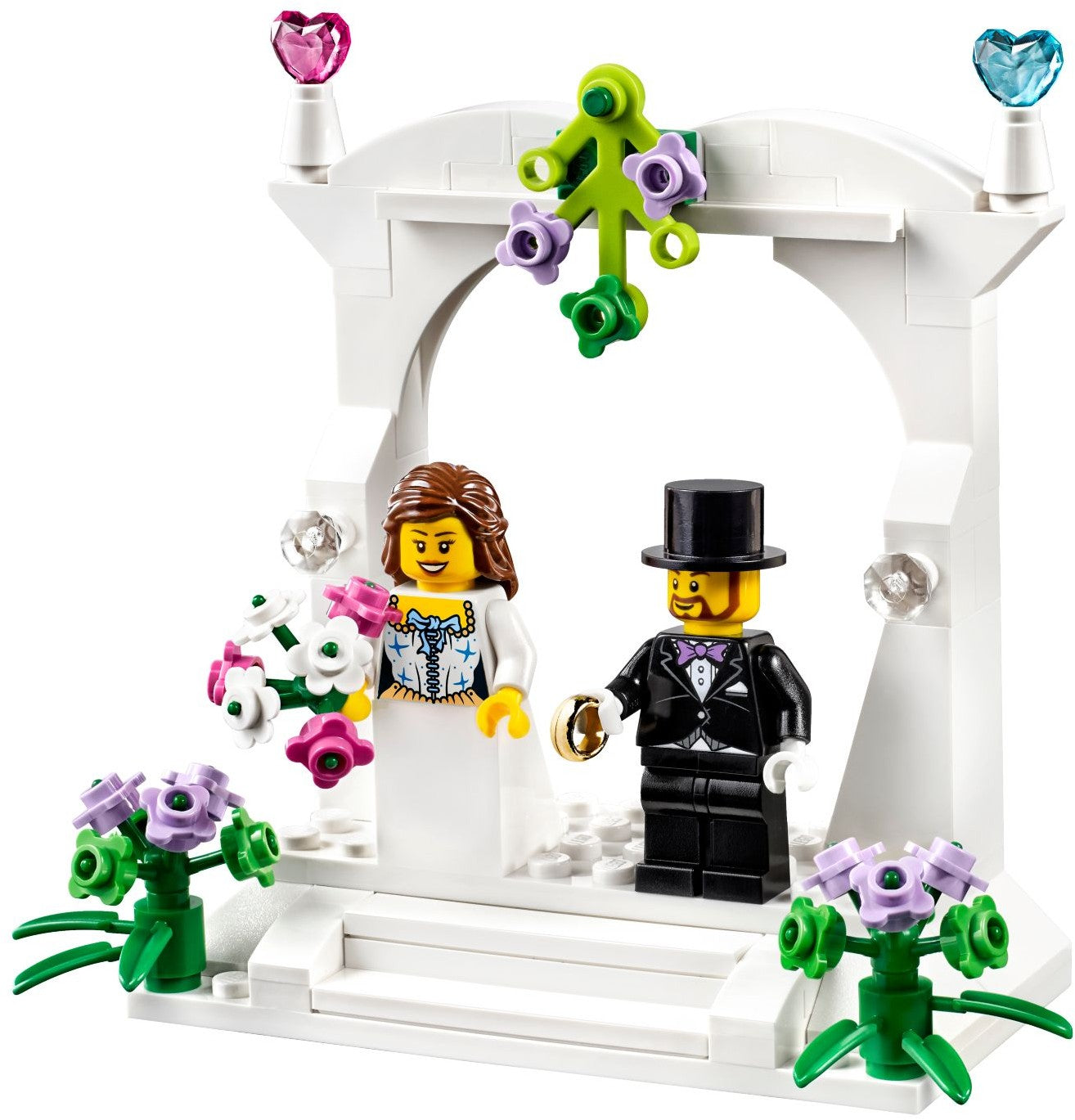 LEGO 40165 Wedding Favor Set - Bride & Groom Minifigures - SuperSaverAU - view 2