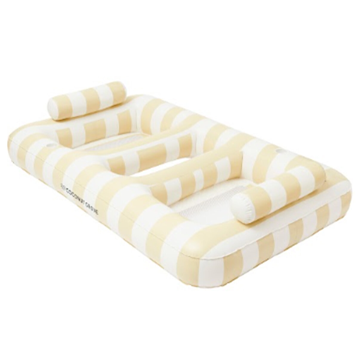 Coconut Grove Luxe Twin Hammock Float Mango, 2200mm, PVC, 160kg Capacity, Cup Holders - SuperSaverAU - view 3