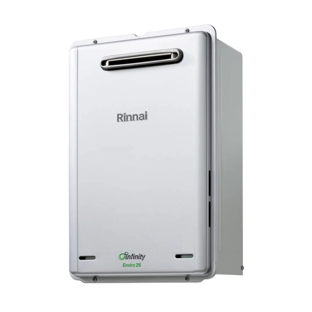Rinnai Infinity Enviro 26 Natural Gas Continuous Flow Water Heater - 50°C Preset, 7 Star - INF26EN50A