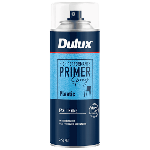 Dulux 300g Plastic Primer Spray Paint, Base Coat for Plastic Surfaces