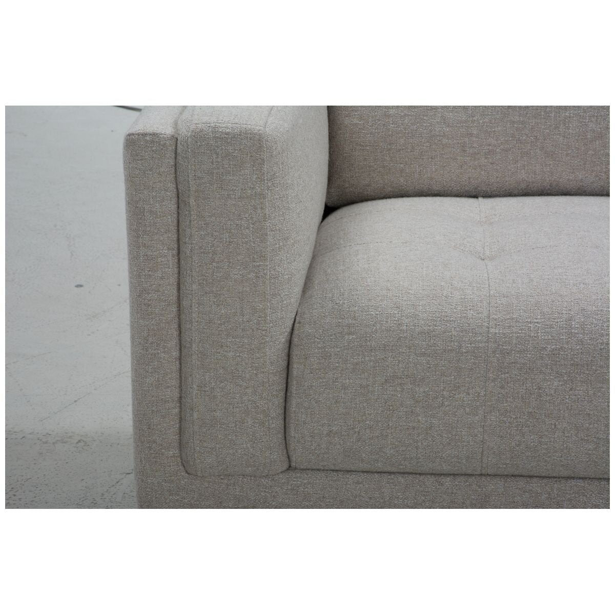 Ostro Furniture Freya 2 seater sofa - textured fabric with deep foam cushions and spring support - 26005000