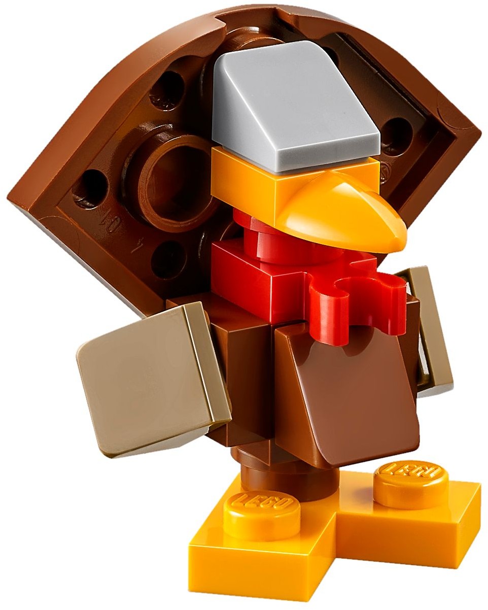 LEGO 40261 Thanksgiving Harvest Set with Minifigures & Turkey - SuperSaverAU - view 7
