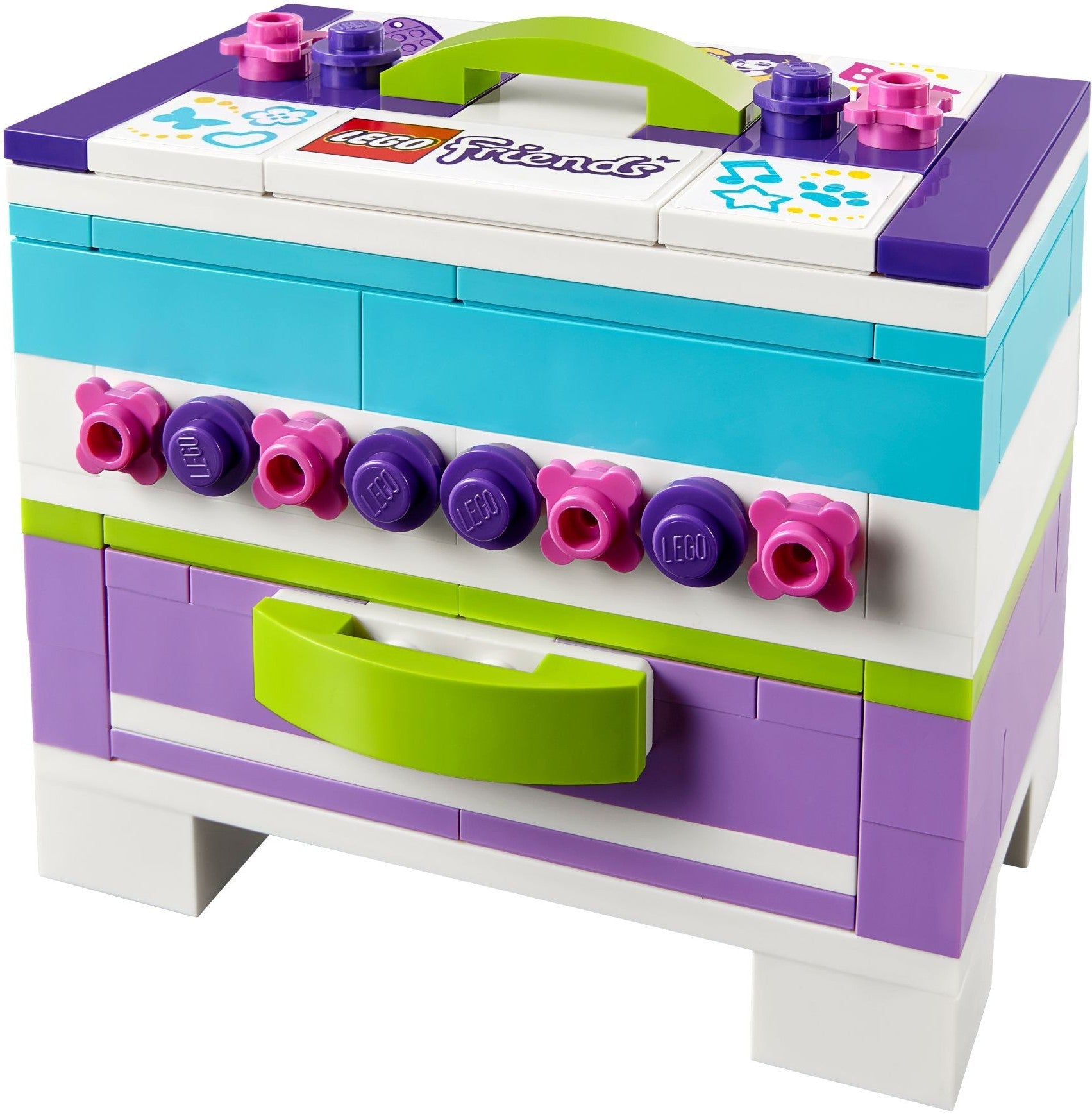 LEGO 40266 Mini Keepsake Box with Drawer & Stickers - SuperSaverAU - view 2