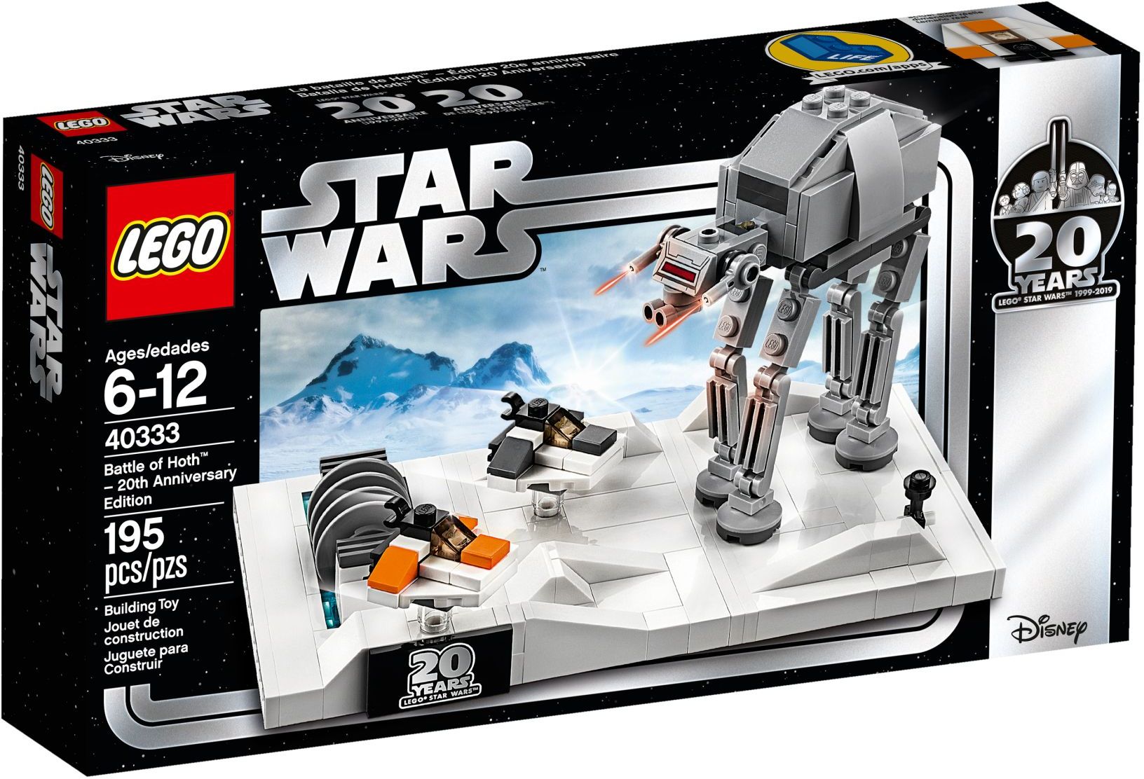 LEGO 40333 Battle of Hoth - 20th Anniversary Edition - SuperSaverAU - view 2