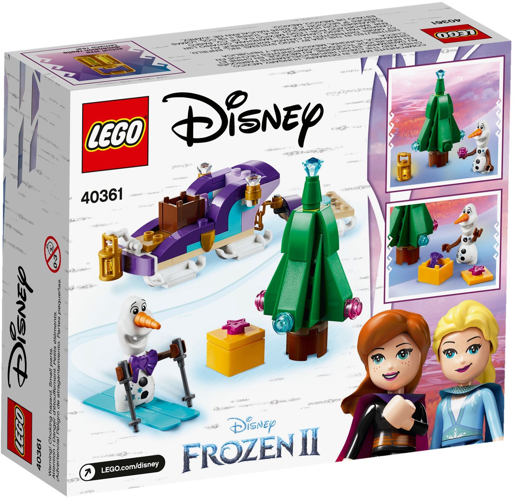 LEGO 40361 Olaf's Traveling Sleigh - Disney Frozen Set - SuperSaverAU - view 4