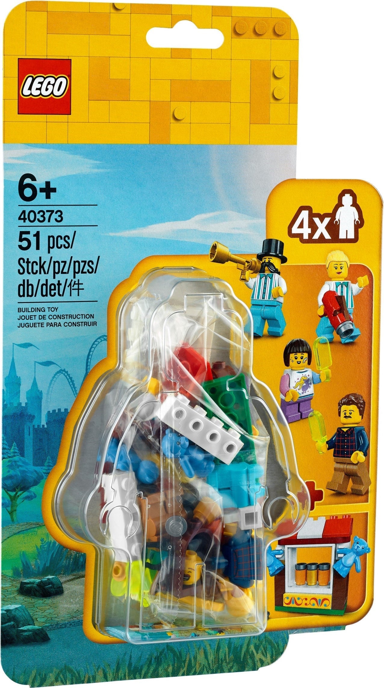 LEGO 40373 Fairground Minifigure Accessory Set - SuperSaverAU - view 1
