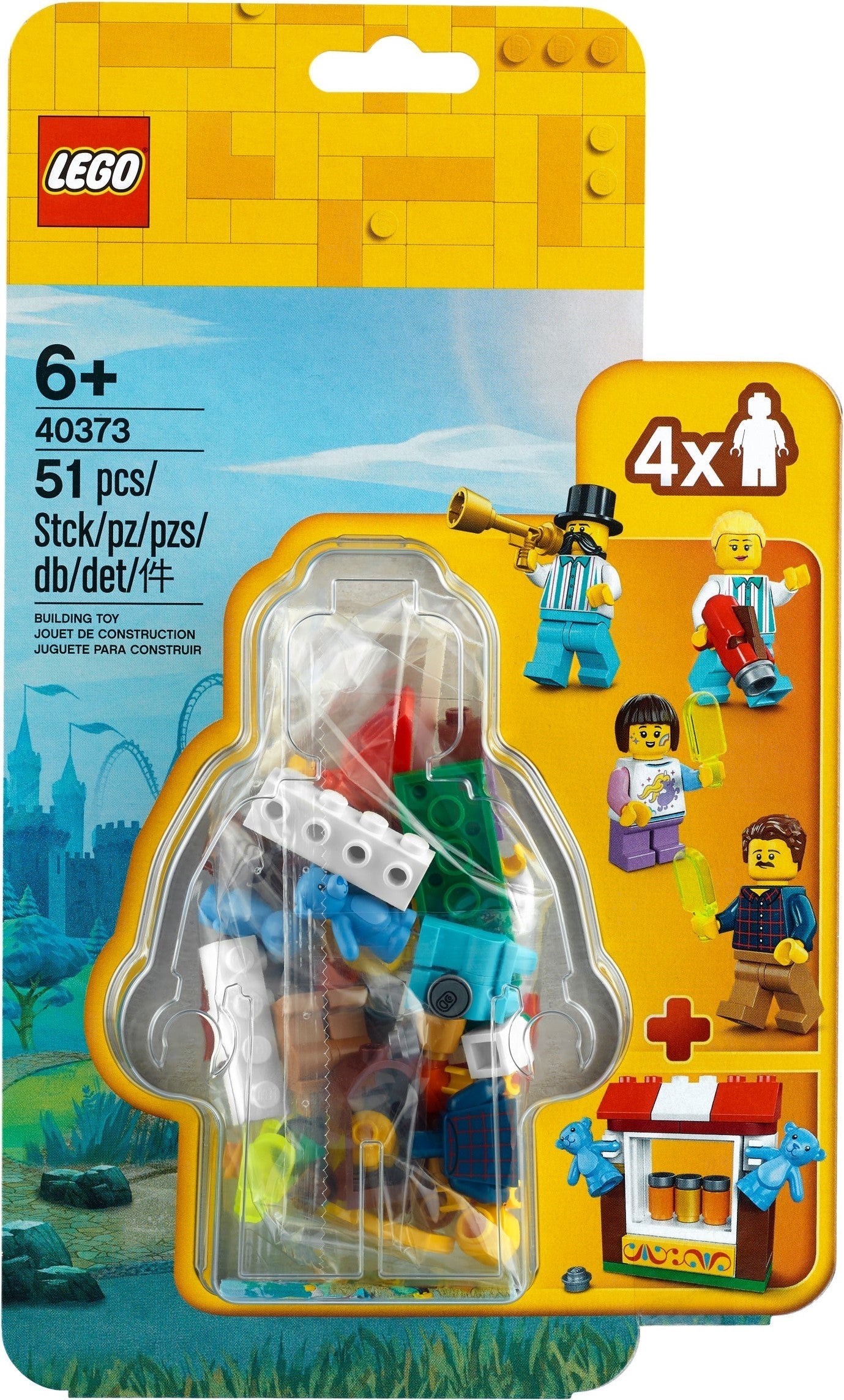 LEGO 40373 Fairground Minifigure Accessory Set - SuperSaverAU - view 2
