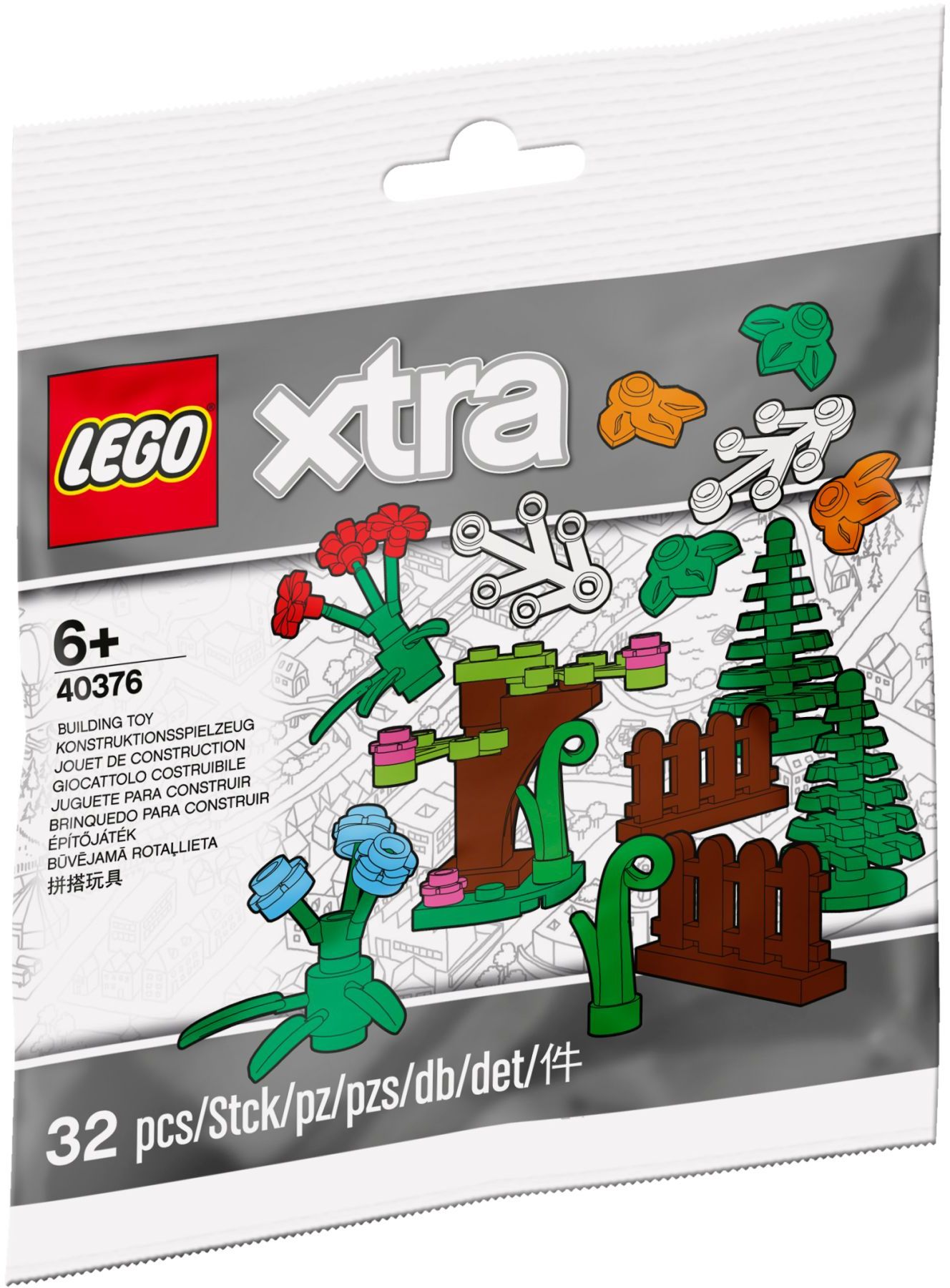 LEGO 40376 Botanical Accessories: Build Your Dream Garden - SuperSaverAU - view 1