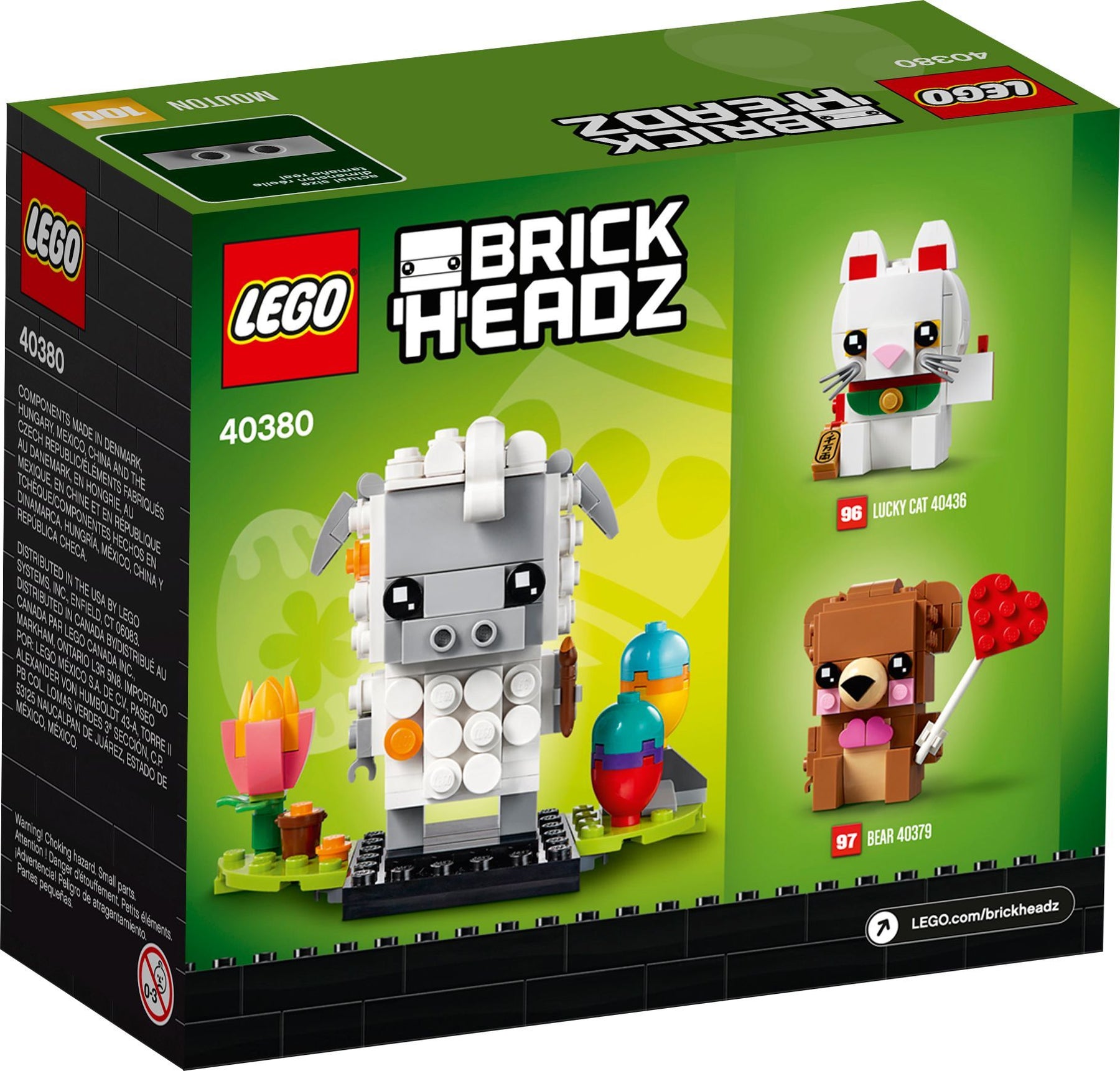 LEGO 40380 Easter Sheep BrickHeadz Building Kit - SuperSaverAU - view 2