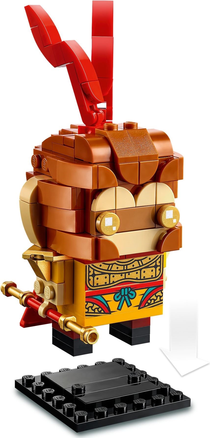 LEGO 40381 Monkey King BrickHeadz - Buildable Figure - SuperSaverAU - view 3