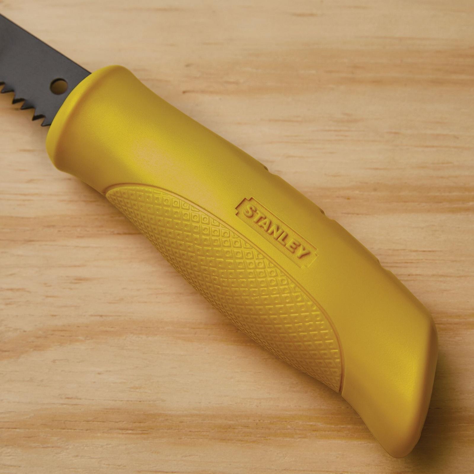 Stanley 150mm Cushion Grip Wallboard Jab Saw, 6 TPI, Metal Blade