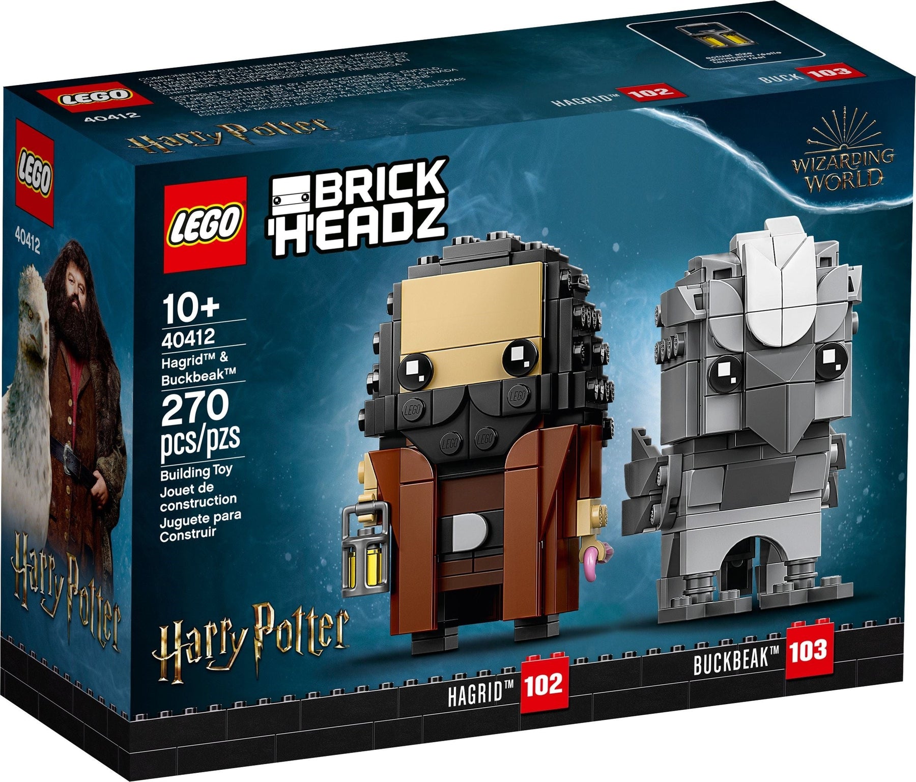 LEGO 40412 Hagrid & Buckbeak BrickHeadz - SuperSaverAU - view 1