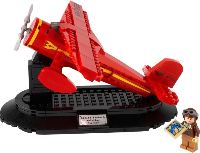 Lego Exclusive 40450 Amelia Earhart Tribute - SuperSaverAU - view 1