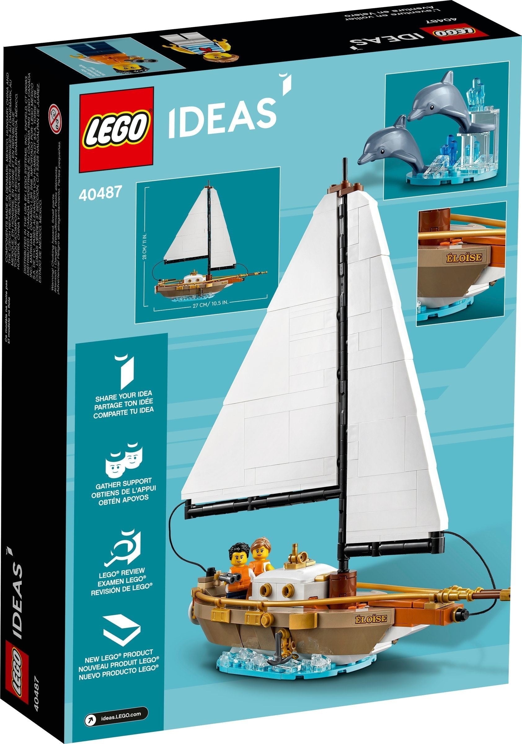 LEGO 40487 Sailboat Adventure Set - SuperSaverAU - view 2