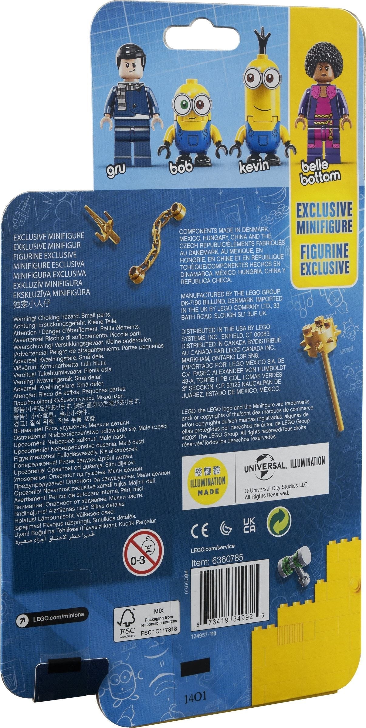 LEGO 40511 Minions Kung Fu Training Set with Gru & Belle Bottom - SuperSaverAU - view 2