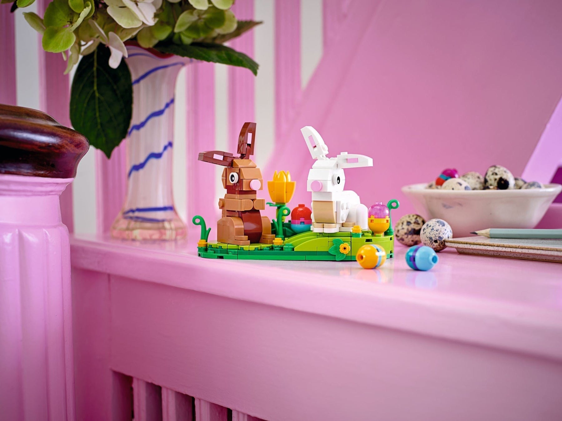 LEGO 40523 Easter Rabbits Display | Spring Decoration - SuperSaverAU - view 3