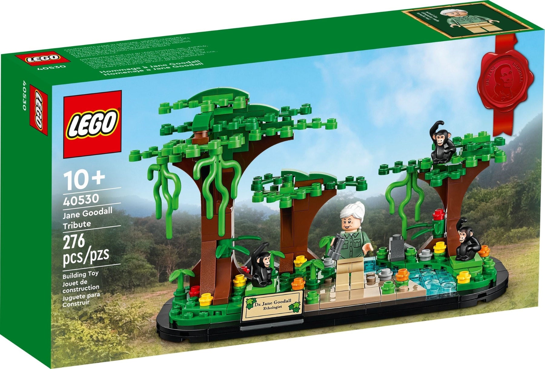 LEGO 40530 Jane Goodall Tribute Set - SuperSaverAU - view 1