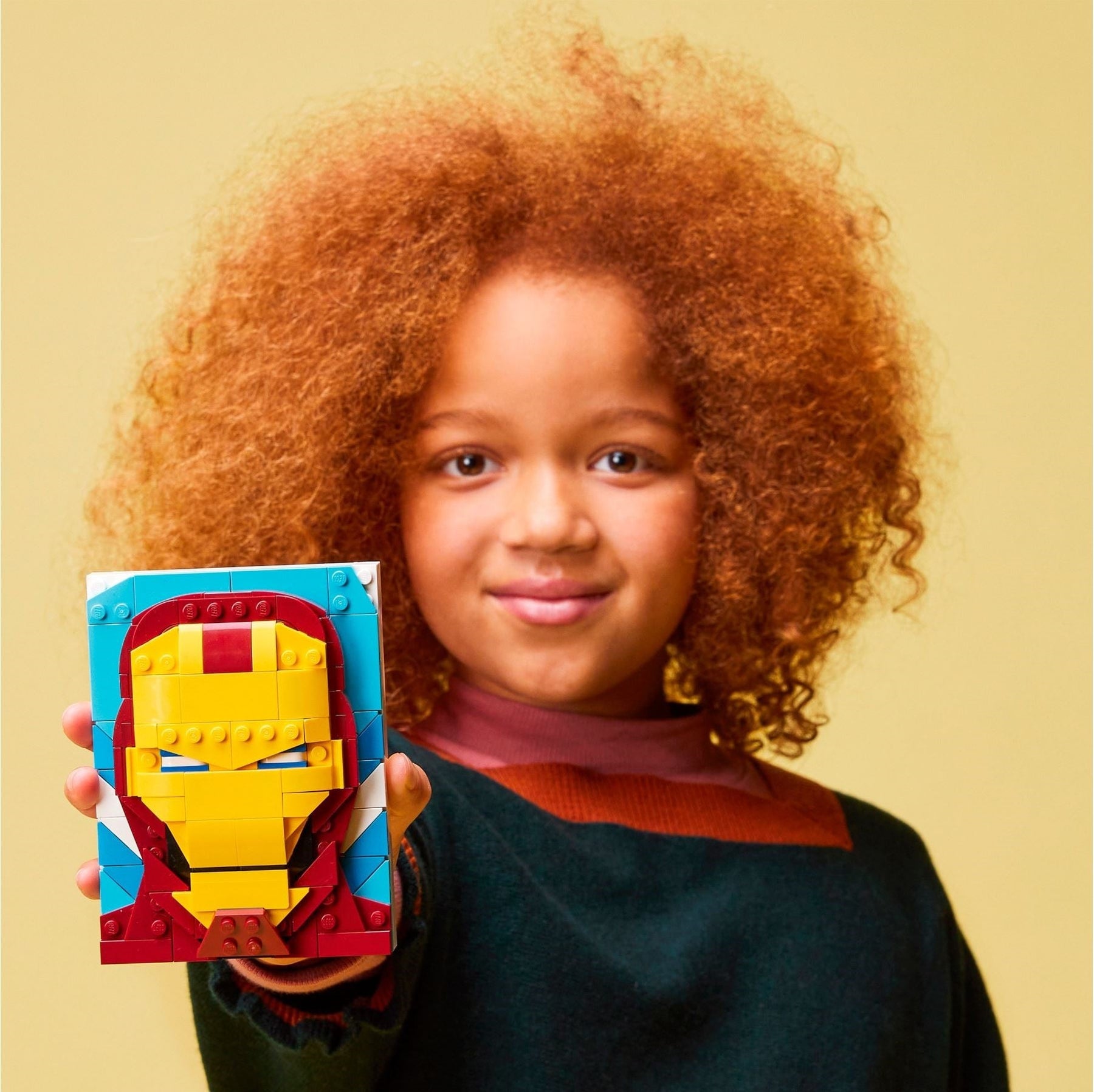 LEGO 40535 Iron Man Brick Sketches Portrait - SuperSaverAU - view 4
