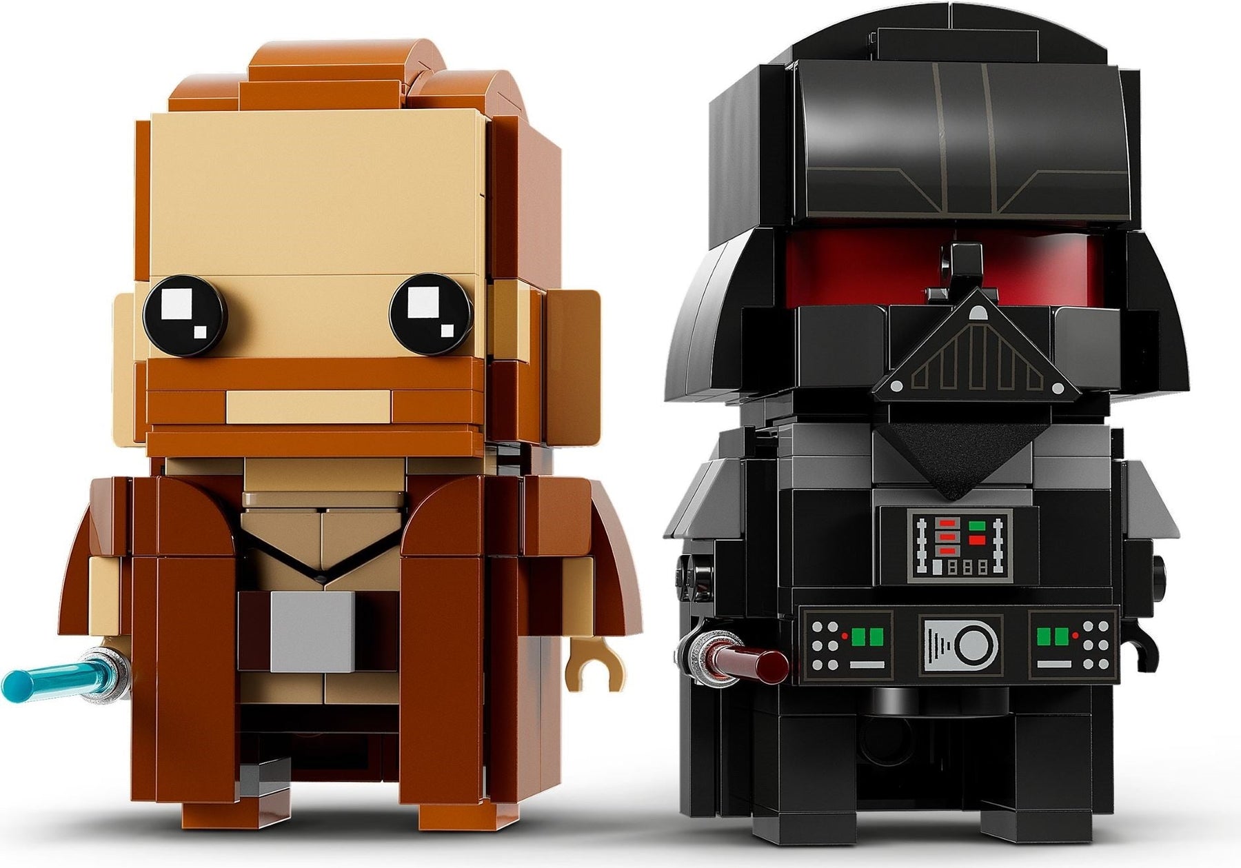 LEGO 40547 Obi-Wan Kenobi & Darth Vader BrickHeadz - SuperSaverAU - view 2