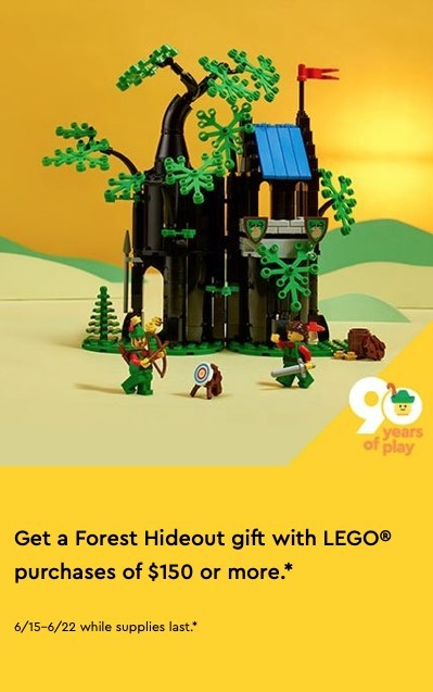 LEGO 40567 Forest Hideout Building Kit - SuperSaverAU - view 2
