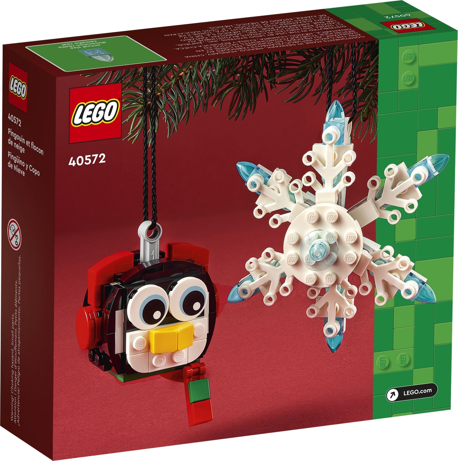 LEGO 40572 Penguin & Snowflake Set - SuperSaverAU - view 2