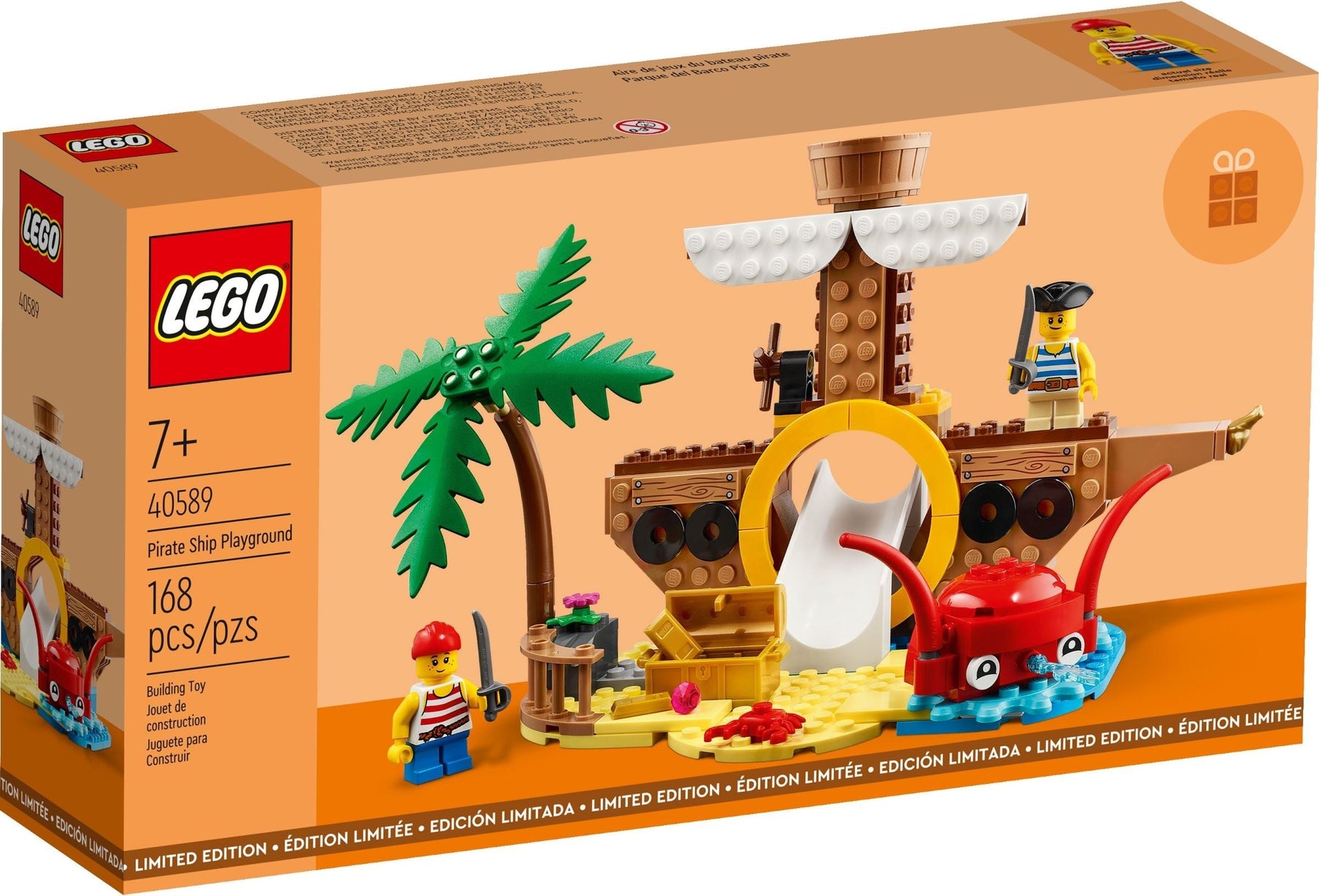 LEGO Pirate Ship Playground Set (40589) - SuperSaverAU - view 1