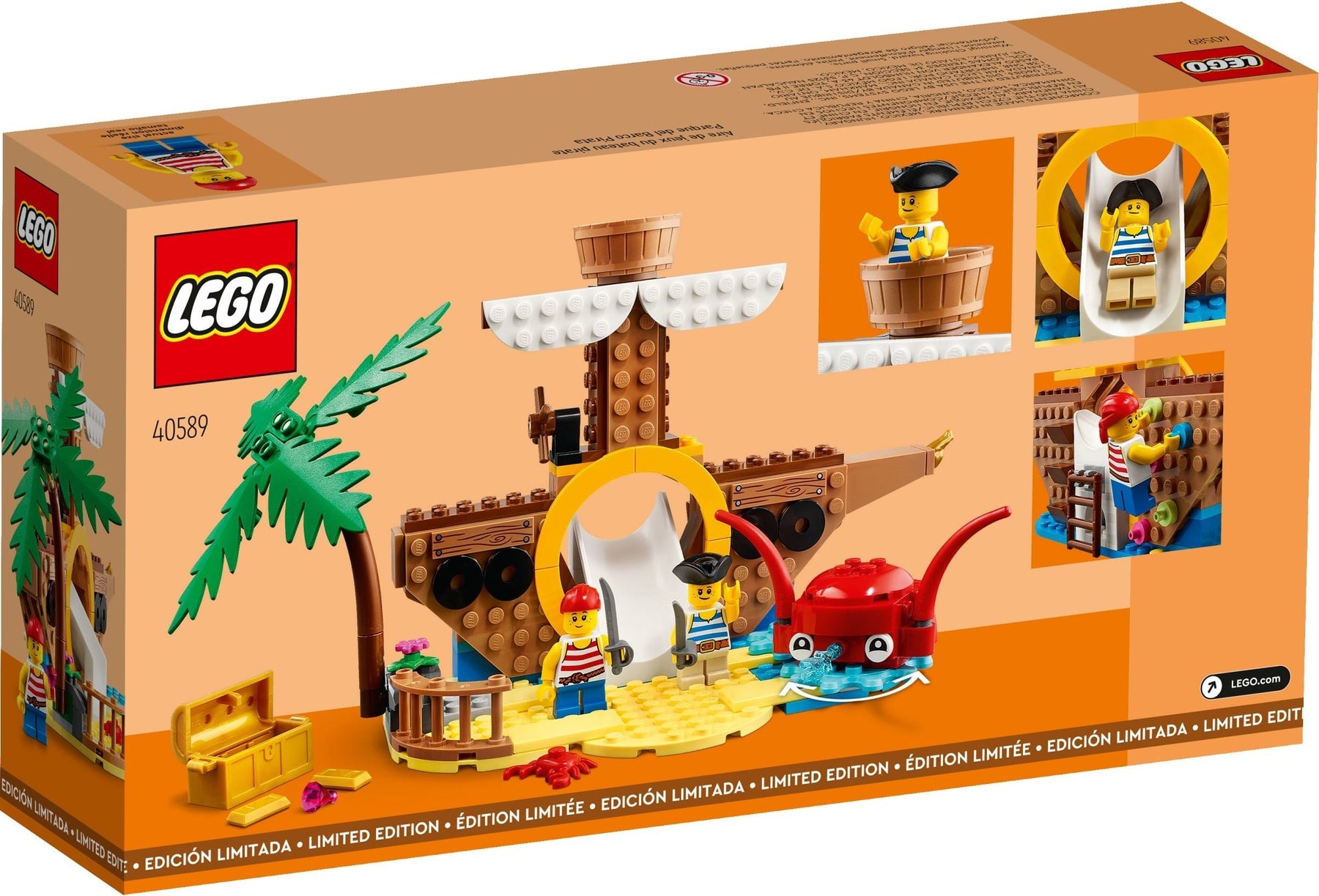 LEGO Pirate Ship Playground Set (40589) - SuperSaverAU - view 2