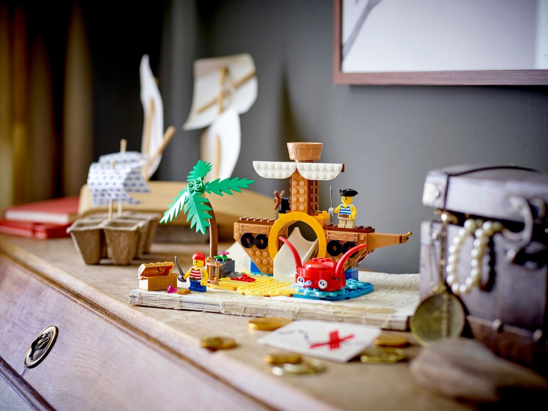 LEGO Pirate Ship Playground Set (40589) - SuperSaverAU - view 3