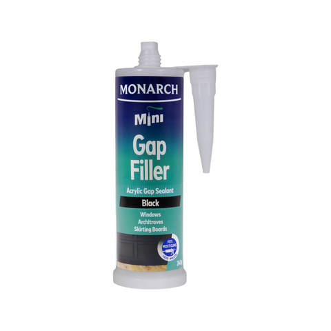 Monarch Mini Gap Filler 240g Black Acrylic Sealant Superior Flexibility - SuperSaverAU - view 1