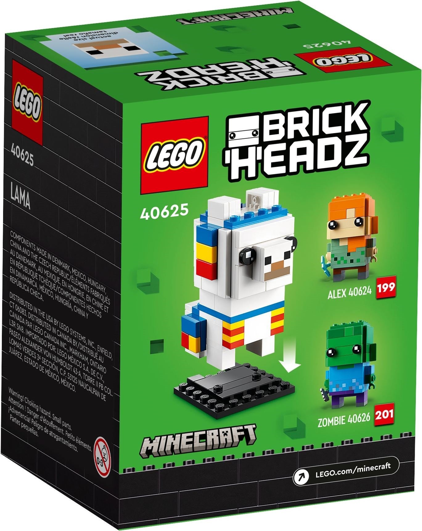 LEGO Minecraft 40625 Llama BrickHeadz Set - SuperSaverAU - view 4