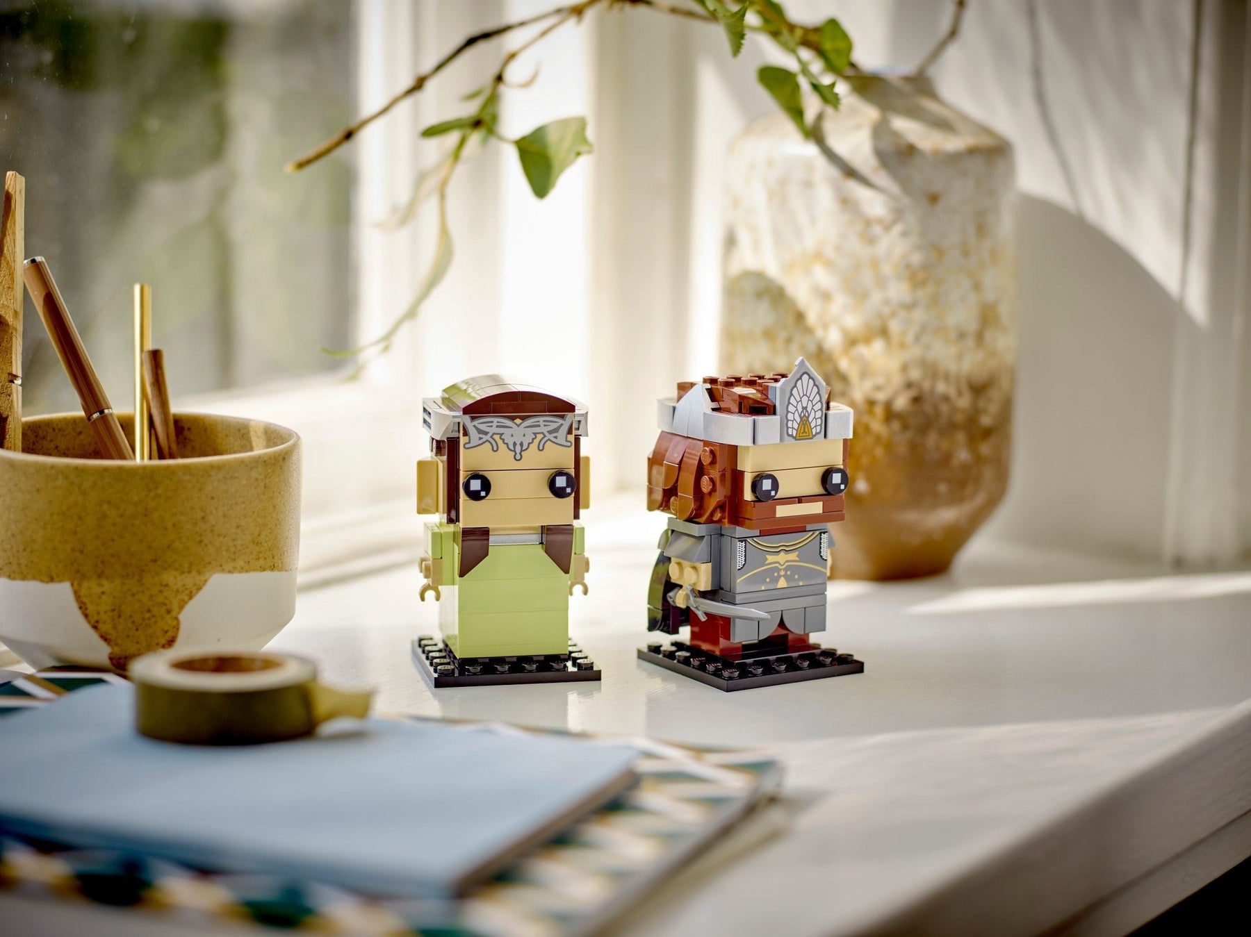 LEGO 40632 Aragorn™ & Arwen™ Brickheadz,Lord of the Rings- Auzzi Store