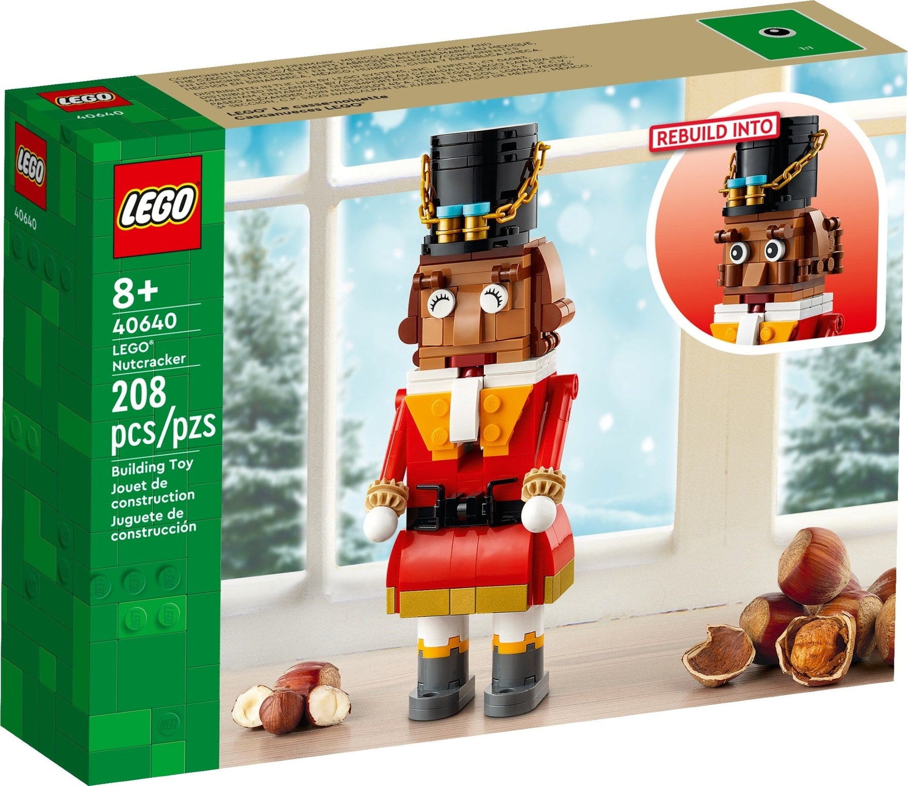 LEGO 40640 Nutcracker – Festive Holiday Display Set - SuperSaverAU - view 1