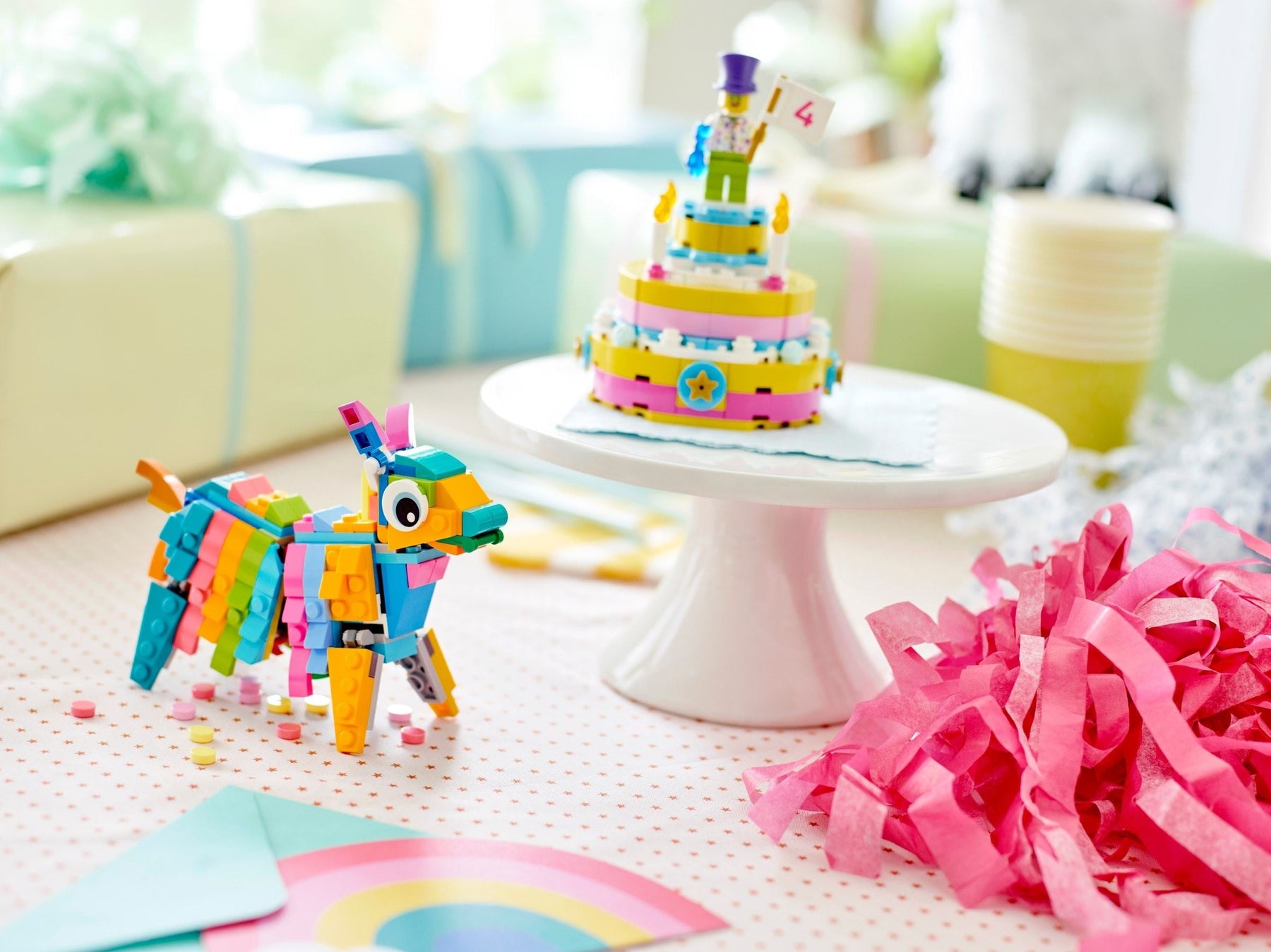 LEGO 40644 Pinata – Colorful Party Celebration Playset for Kids - SuperSaverAU - view 3