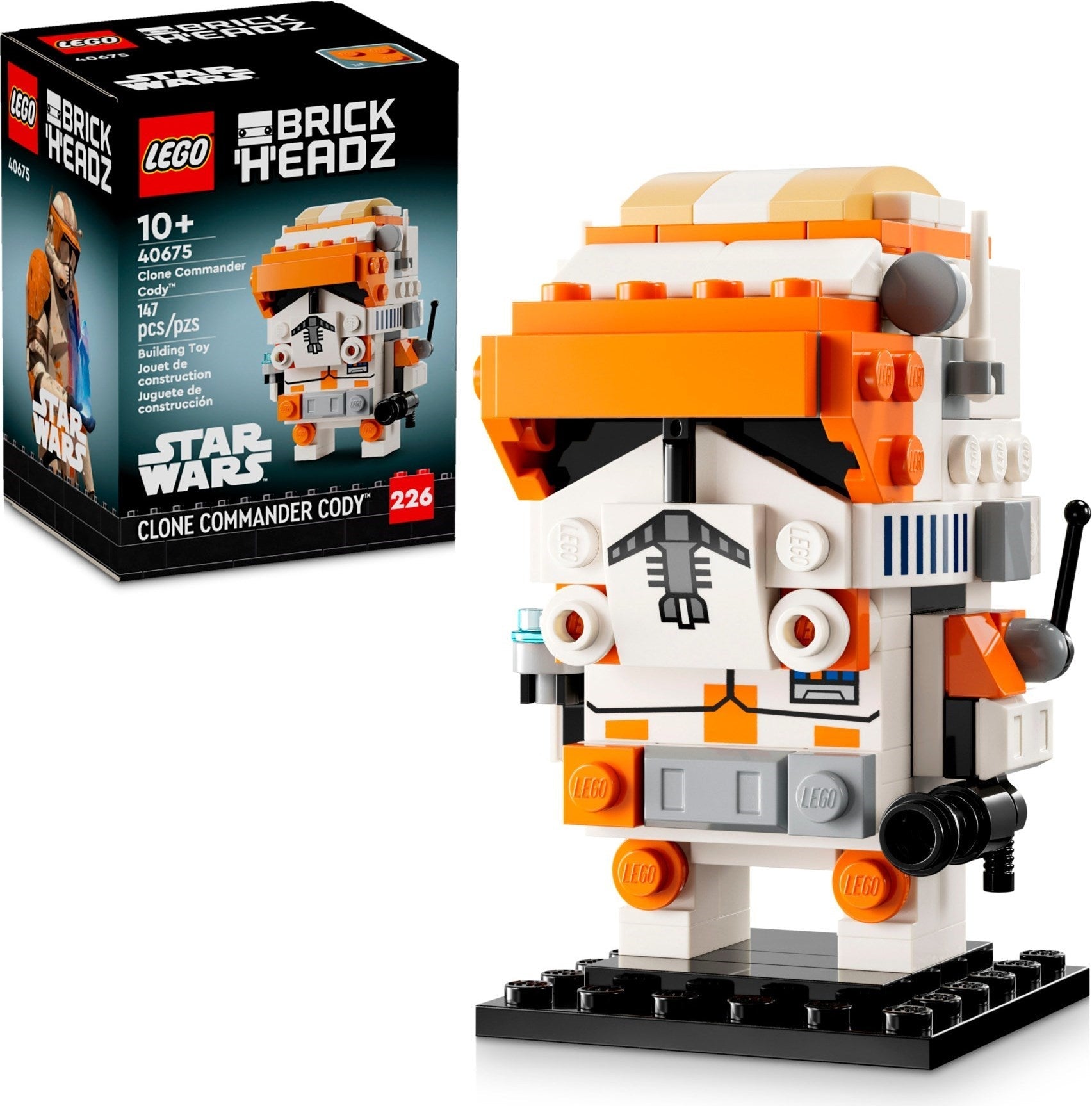 LEGO BrickHeadz 40675 Star Wars Clone Commander Cody - SuperSaverAU - view 4