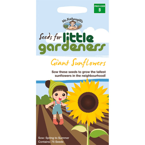 Mr Fothergill's Little Gardeners Giant Sunflower Seeds