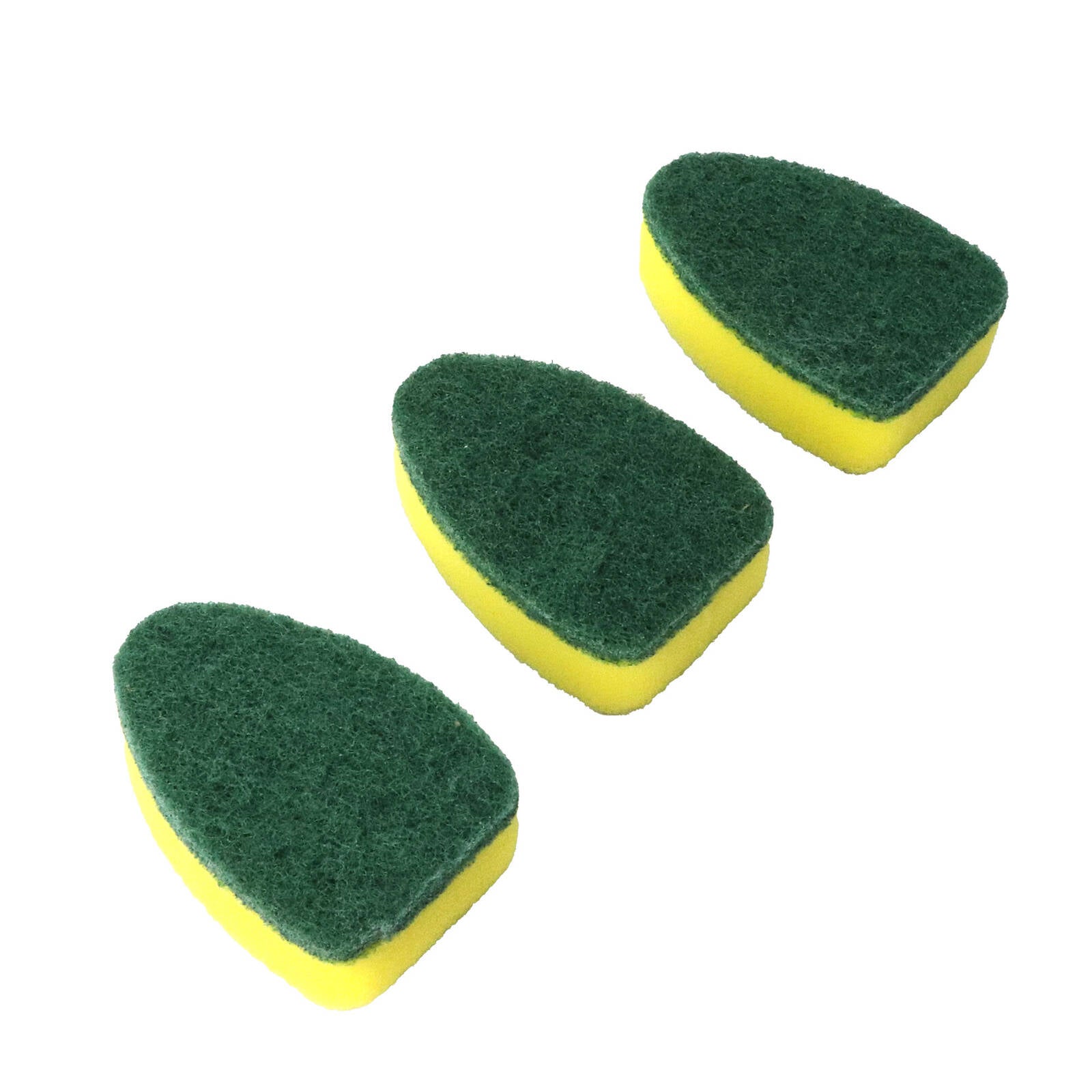 Mr Clean Heavy Duty Dish Wand Refills 3 Pack, Sponge Scourer & Scraper