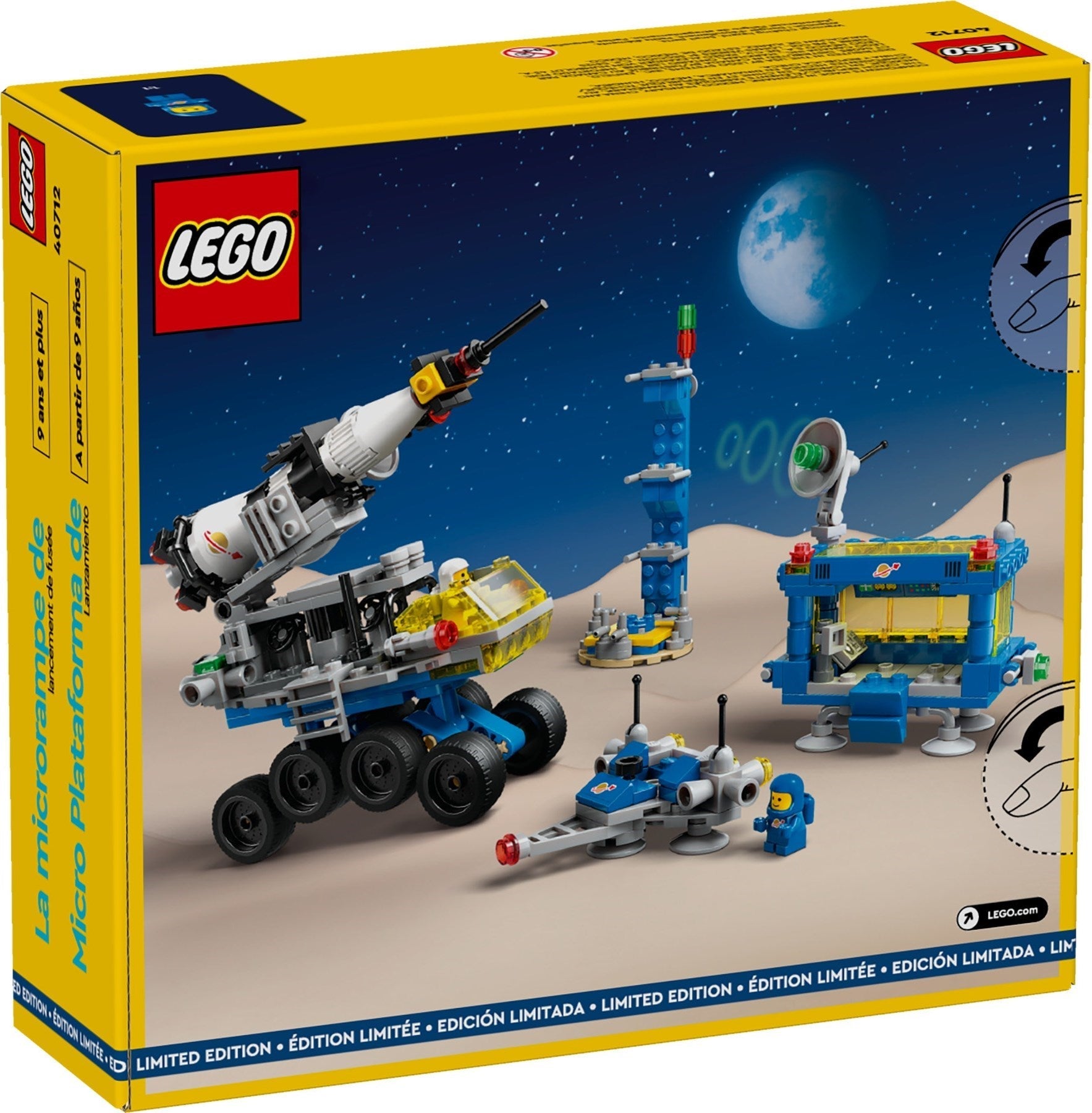 LEGO Space Micro Rocket Launchpad Set 40711 - SuperSaverAU - view 2