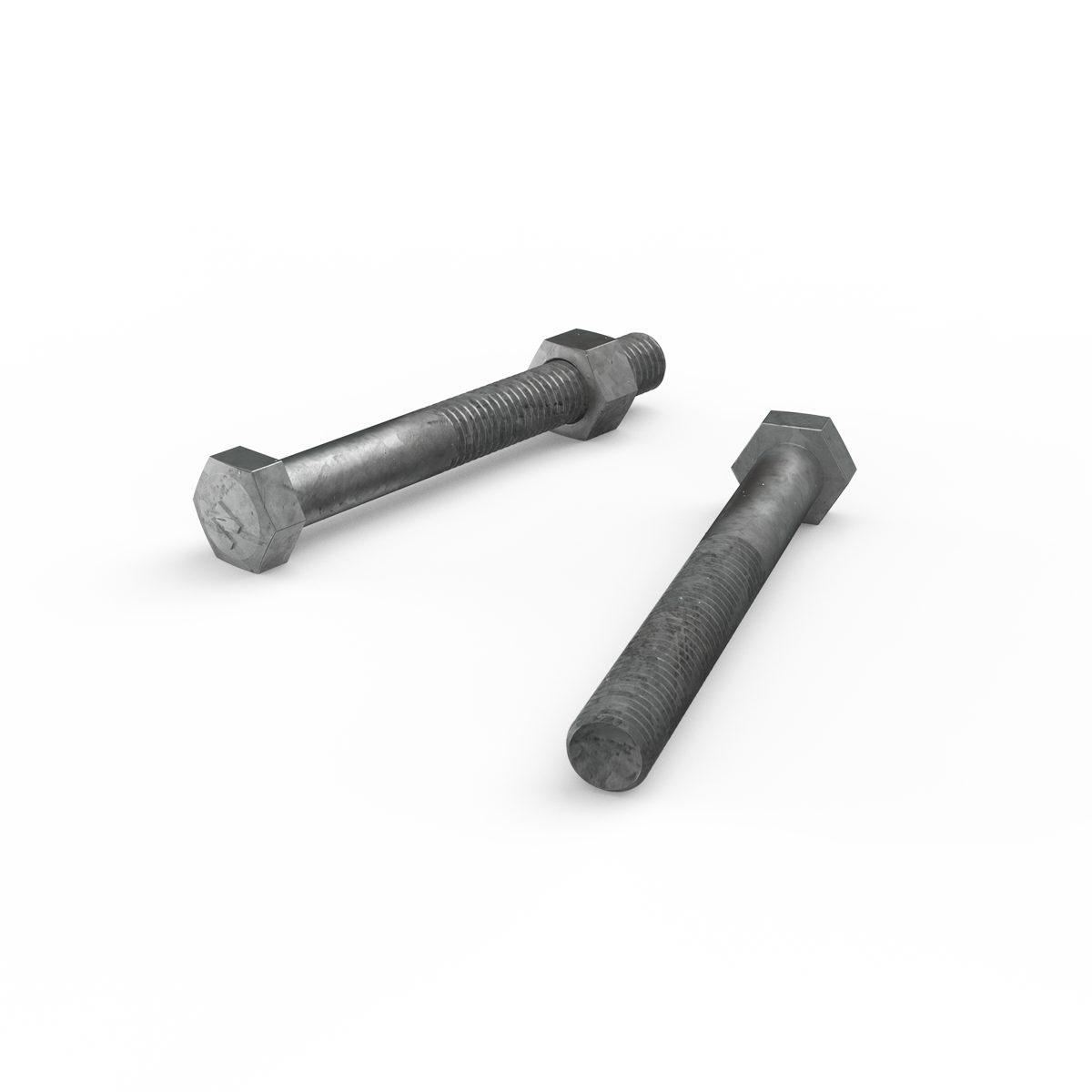 Zenith Hot Dip Galvanised Hex Head Bolts M12 x 100mm 12 Pack - SuperSaverAU - view 3