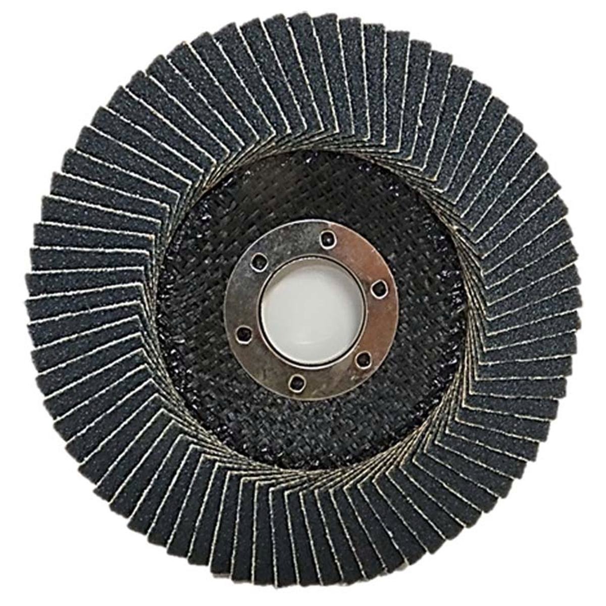 Josco 115mm 80 Grit Zirconia Flap Disc, Blue, Fast Grinding & Finishing