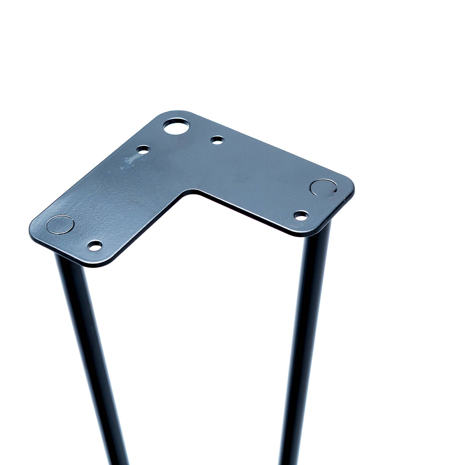 Taskmaster 710 x 12mm Black Hairpin Steel Furniture Leg