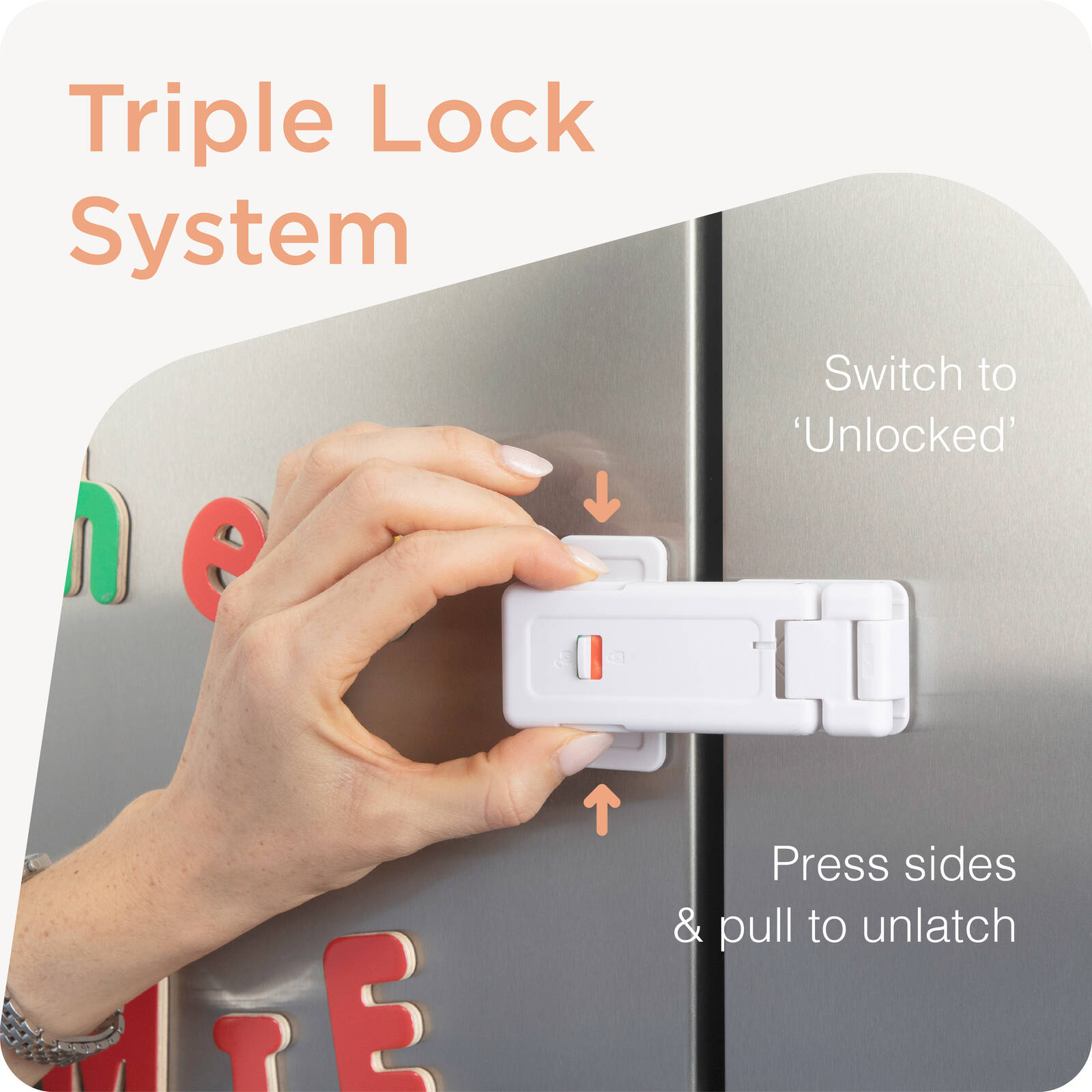 Perma Child Safety Ultimate Fridge and Freezer Latch Adhesive